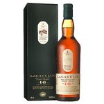 Lagavulin 16 Year Old Islay Single Malt Scotch Whisky | 43% vol | 70cl | Smoky & Intense | Peat-Rich | Sweet & Salty Single Malt | Aged in Oak Casks | Perfect for Whisky Lovers | with Gift Box