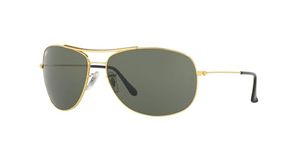 Ray-Ban Uv Protected Sunglasses For Men( 0Rb3412I|63 Mm|Crystal Green, Oval)