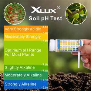 Soil pH Tester Strips Kit, 200 Tests – 4.5-9.0 Range for Garden, Lawn, Plants