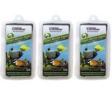 Ocean Nutrition 3 Pack of Green Marine Algae Fish Food, 10 Sheets Each, with Natural Garlic Extract for All Herbivorous & Omnivorous Fish