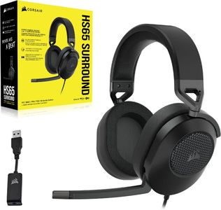 CORSAIR HS65 Surround Gaming Headset – PC, PS5, PS4 Compatible