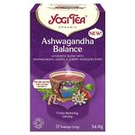 Yogi Tea Ashwagandha Balance Organic Herbal Tea, Pack of 6 x 17bags