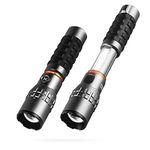 NEBO Slyde King 2,000-Lumen Rechargeable LED Flashlight with 500-Lumen Work Light | Bright EDC & Camping Flashlight with 4 Light Modes and Magnetic Base