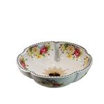 Ceramic Bathroom Vessel Sinks Flower Shape White Color Peony Design Porcelain Above Counter Sink for Bar and Cloakroom Chinese Vanity Top Bowl