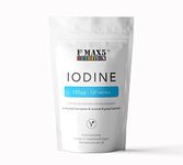 Iodine 150mcg 120 Tablets | High Strength Natural Source of Iodine from Potassium Iodide | Pregnancy Health & Thyroid Supplement | Vegan | UK Made | Fmax5 Supps