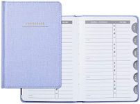 Hallmark Hardcover Address Book (Blue Chambray)