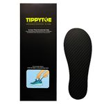 TippyToe Kids Carbon Fiber Insoles for Children's Idiopathic Toe Walking | Corrective Support for Healthy Walking Habits, Toddlers and Big Kids - Pair of Left and Right Insole