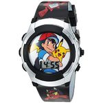 POKEMON Kids Digital LCD Flashing Watch (POK3018AC)