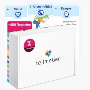 tellmeGen Advanced DNA Test:400+ Health, Ancestry, Traits & Fitness Reports - Fees Included - Lifetime Updates