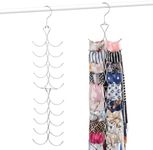 OMHOMETY 2 Pack Scarf Hanger for Cl