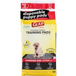 SKAFFLES FFP8653ST Glad for Pets 50 Count Activated Carbon Training Pads