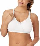 Playtex Womens Maternity & Nursing Shaping T-Shirt Wirefree Bra Us4958, White, X-Small