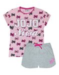 Vanilla Underground JoJo Siwa Bows Girl's Short Pyjama Set Pink