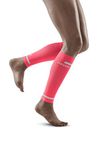 CEP - THE RUN COMPRESSION CALF SLEEVES for women | leg compression sleeves women in pink for an effective muscle activation in the calf | Size IV | L