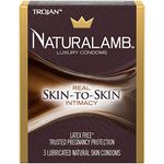 Trojan Naturalamb Luxury Condoms - 3 CT