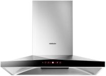 36 Inch Range Hood 1200 CFM, Kitchen Vent Hood with High Suction Power, Brushless Motor, Touch Control, LED Lights, Stainless Steel Wall Mount or Under Cabinet, Carbon Filter for Odor Removal