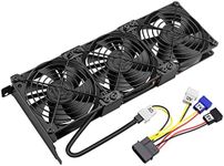 GDSTIME PCI Slot Fan 3 x 90mm 92mm Graphic Card Fans, Graphics Card GPU Video Card VGA Cooler