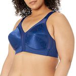 Playtex Women's 18 Hour Original Comfort Strap Wire Free Bra, Sailor Blue, 36B