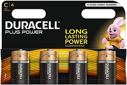 Duracell C Batterie, confezione da 4