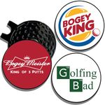 Golf Ball Marker Hat Clip | 3 Pack | Choose Your Golf Gift Set | Golf Marker Magnetic Hat Clips | Funny Golf Gifts | Funny Golf Accessories for Men & Womens Golf Markers