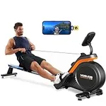 YOSUDA PRO Magnetic Rowing Machine for Home Use-Foldable Rower with 350lbs Weight Capacity and 16 Level Resistance