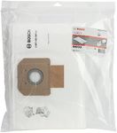 Bosch 5x Fleece Filter Bag (replacement bag for GAS 35 L AFC/L SFC+/M AFC Professional, for Dry Vacuuming, Accessories for Dust Extractors)