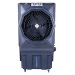 Novamax Rambo 125 Litres Powerful Air Cooler| 100% Copper Heavy-Duty Motor| 20-Inch Large Aero Fan Upto 125ft Air Throw| High-Density Honeycomb Pads| 3 Speed Settings| Inverter Compatible| Grey