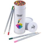 FUNLAVIE Colouring Pencils 48 Coloured Pencils Artist Sketch Colour Pencils for Adult Colouring Books