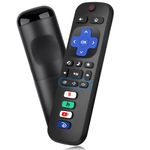 Replacement for Roku Remote,Universal Remote for All Roku TV, for TCL Roku/Hisense Roku/Onn Roku/RCA Roku/Sharp Roku ect, with Netflix/Disney+/Hulu/YouTube Buttons【Not for Roku Stick & Box & Player】