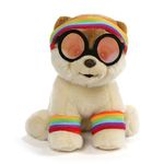 GUND 4060867 World’s Cutest Dog Boo Exercise Plush, 9”, Multi-coloured, One Size