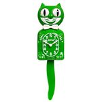 Kit Cat Klock® Limited Edition Classic Green kit - Iconic Retro Cat Clock with Moving Eyes and Tail, Battery Operated Wall Clock, Made in USA, Perfect for Home Decor, Modern Clock, Unique Gift