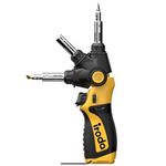 IRODA PRO15 Cordless Soldering Iron – Butane Multi-Angle, 10-Tip Kit for DIY & Automotive