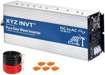 XYZ INVT 4000 Watt Pure Sine Wave Inverter 36V DC to 110V 120V AC 400W Continuse Power 8000W Surge Power Off Grid for Solar System RV Home Camping Truck