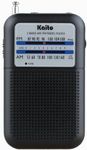 Kaito KA200B Pocket AM/FM Radio, Black