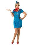 Rubie's 880645 Official Air Hostess Costume, Women's, Medium Halloween Halloween