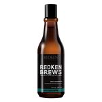 REDKEN Brews, Men's Cooling Mint Shampoo, Invigorating For Hair and Scalp, 300 ml