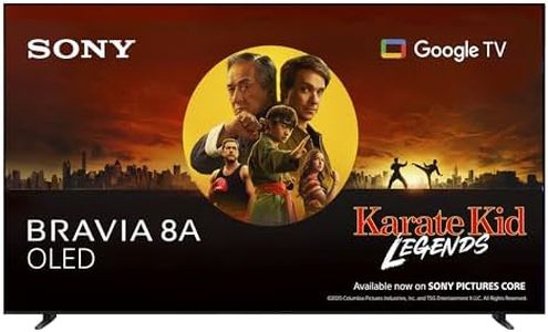 Sony BRAVIA 8A OLED 55 Inch 4K HDR Google Smart TV, Gaming Features for PlayStation 5 and IMAX Enhanced, Dolby Vision Atmos, Google Cast, Apple AirPlay, 120Hz 55XR8A