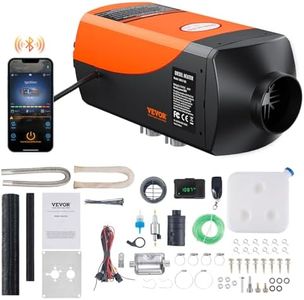 VEVOR 8KW Diesel Heater, Parking Heater with Automatic Altitude Adjustment, Max 18045 ft, Bluetooth App Control Diesel Air Heater, Remote Control and LCD, for Car SUV Trailer Camper Van Boat Garage