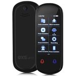 exsulity Language Translator Device, No Need APP Instant AI Translator,138+ Languages Real Time Translation, Offline Photo/Voice/Recording Pocket Translation Device for Business Learning