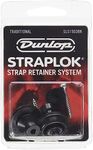 Dunlop Straplok® Traditional Strap Retainer System, Black