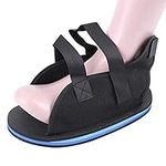 Surgical Plastered Shoes with Adjustable Strap, Medical Open Toe Plaster Cast Shoes Broken Foot Rehabilitation Shoes Post-Op Foot Fracture Recovery Slippers Surgery Recovery Gypsum Shoes Protector