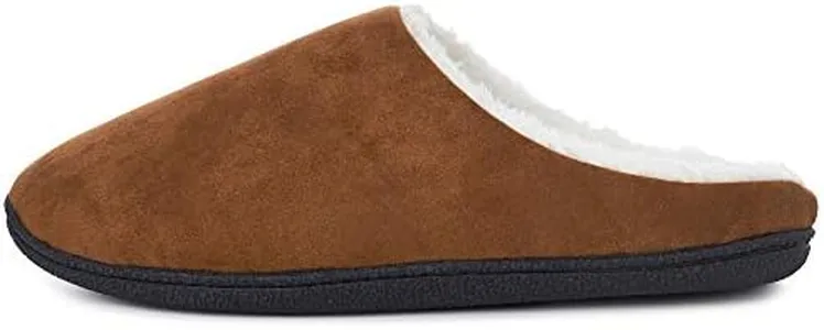 Alpine Swiss Mens Memory Foam Clog Slippers CHSNT 10