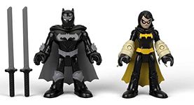 Fisher-Price Imaginext Dc Super Friends Figures Ninja Batman & Black Cat