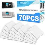 70 PCS CPAP Filters Kit for ResMed AirSense 10 - AirCurve 10 - ResMed S9 - AirStart - Machines - Medihealer Replacement Filters Supplies