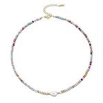 ERNAULO Colorful Beaded Necklaces f