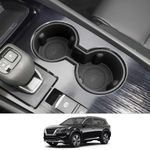 CDEFG Compatible with Nissan X-Trail T33 e-Power/Hybrid 2024 2022 2023 Centre Console Drink Holder Car Cup Holder Water Cup Holder Bottle Holder X-Trail T33 2024 TPE Accessories