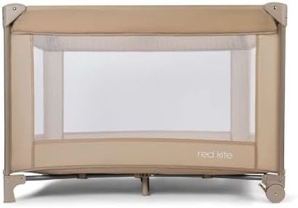Red Kite Sleeptight Travel Cot - Biscotti