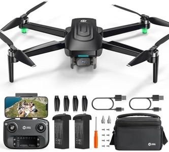 Holy Stone HS175G GPS Drone with 4K EIS Camera for Adults Beginner, 249g Foldable RC Quadcopter with Auto Return, Follow Me, 60 Mins Flight Time, Brushless Motor, 5G Transmission, Upgraded HS175D