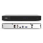 H.VIEW 32 Channel H.265 4K 8MP IP Security NVR Video Audio Recorder, Support 4K, 5MP, 4MP, Multi-Mode Recording, NO Hard Drive, Support All H.VIEW PoE Camera