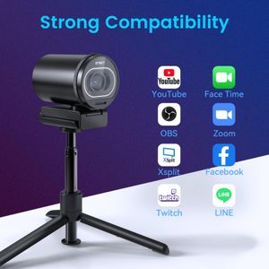 EMEET S600 4K Webcam – Ultra HD USB Camera for Video Calls & Streaming